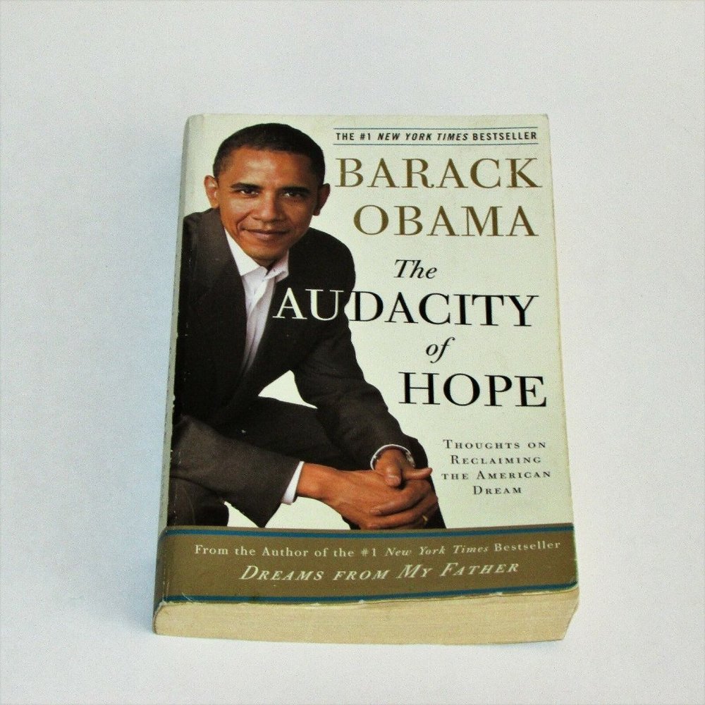 AUDACITY OF HOPE by BARACK OBAMA Gently Used Book Paperback